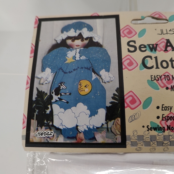 Vintage NOS '93 Just For Keeps Sew Adorable Clothes Pattern Sweet Dreams Maggie. - Picture 3 of 7